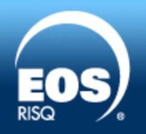 EOS RISQ logo, an insurer in Gabon