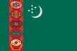Flag of Turkmenistan, featured in the: Insurers in Turkmenistan, post.