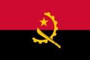 Flag of Angola featured In the: African Insurance Company, Post
