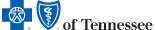 BlueCross BlueShield of Tennessee Logo, a health insurance provider in the USA