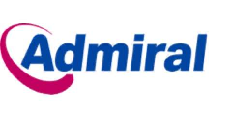 Admiral logo, an insurer in The UK of Great Britain and Northern Ireland