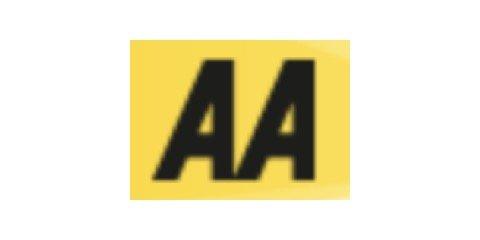 AA logo, an insurer in The UK