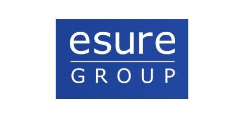 Esure logo, an insurer in The UK
